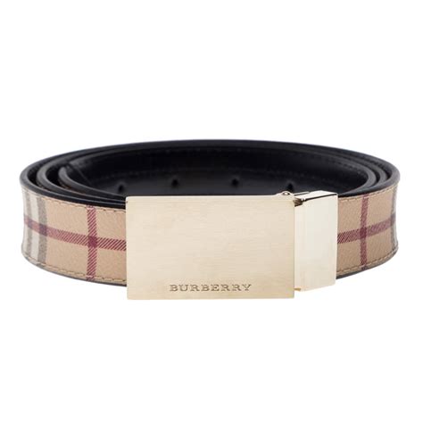 burberry cintura donna fibia cuori|Cintura B Buckle in pelle (Hunter) .